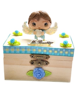 Caja de recuerdo para bautizo Limerence by Claudia Herrera