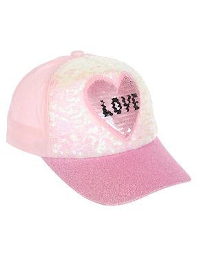 Gorra Visera Curva Velcro Piquenique Para Niña