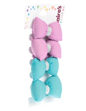 Set ligas para cabello Claire's