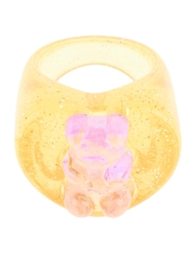Anillo de corazón Piquenique brillante