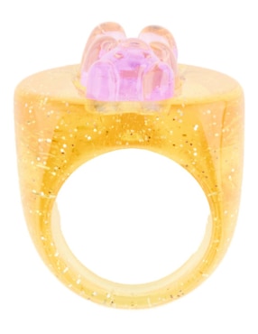 Anillo de corazón Piquenique brillante