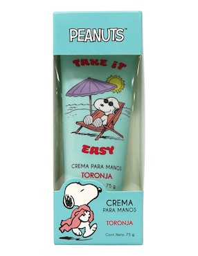 Set De Crema Para Manos Recomendada Para Humectar De Día Y Noche Crema Snoopy 75 G Disney Para Todo Tipo De Piel