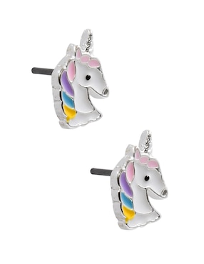 Aretes de unicornio Claire´s con acabado brillante