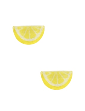 Broqueles frutales Claire´s con acabado esmaltado