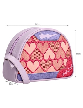Bolsa crossbody Piagui School Lover para niña