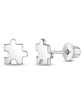 Broqueles In Season Jewelry de plata P 925 con acabado brillante