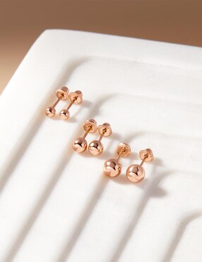 Broqueles In Season Jewelry con acabado brillante
