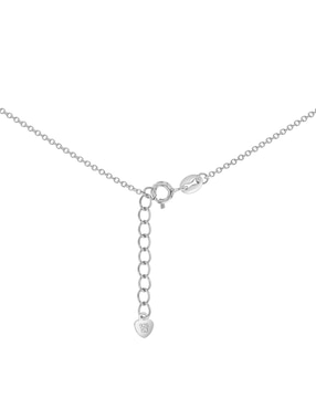 Medalla y cadena de corazón In Season Jewelry de plata P 925