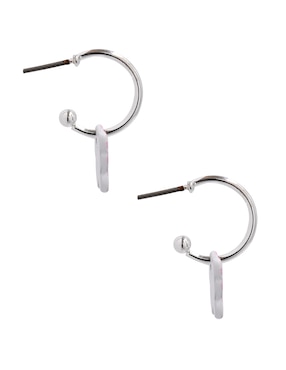 Set de aretes Claire´s con acabado brillante