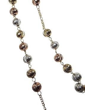 Rosario Limerence By Claudia Herrera cadena de acero inoxidable premium