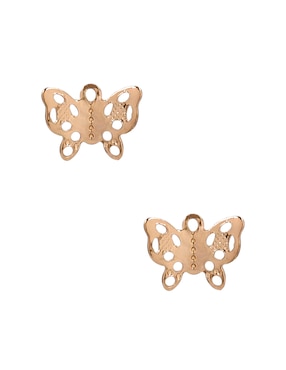 Aretes de mariposa Claire´s con acabado brillante