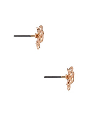 Aretes de mariposa Claire´s con acabado brillante
