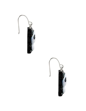 Aretes de panda Claire´S con acabado brillante