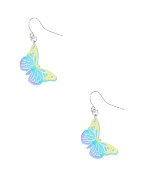 Aretes de mariposa Claire´s con acabado brillante
