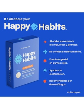 Parches para acné Happy Habits