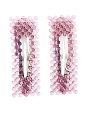 Set de broches para cabello That's It con acabado texturizado