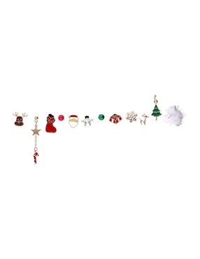 Set de aretes That'S It con acabado brillante