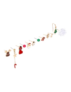 Set de aretes That'S It con acabado brillante