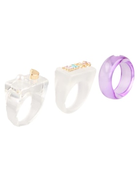 Set anillo That'S It pulido