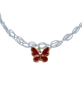 Collar con dije de mariposa Claire´S
