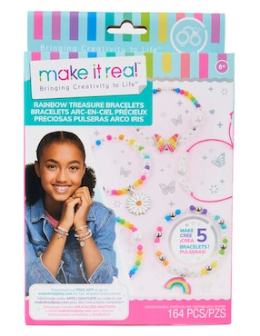 Kit de pulseras tesoro del arcoiris Make It Real