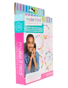 Kit de pulseras tesoro del arcoiris Make It Real