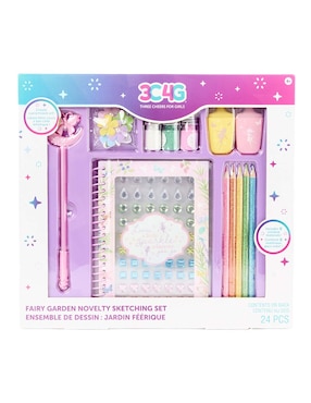 Set de técnicas mixtas de Jardín de Hadas Eurotoys