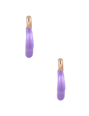 Aretes cortos Claire´s con acabado brillante