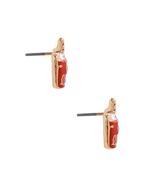 Aretes cortos navidad Claire´s con acabado brillante