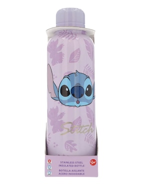 Botella de agua Disney de acero inoxidable con tapa rosca 515 ml