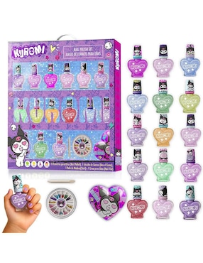 Set decoración uñas Kuromi Berry Hip