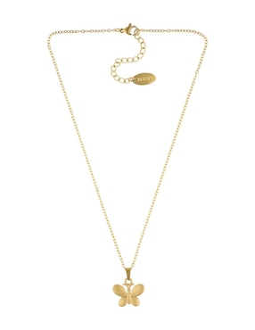Collar con dije de mariposa Nuvi