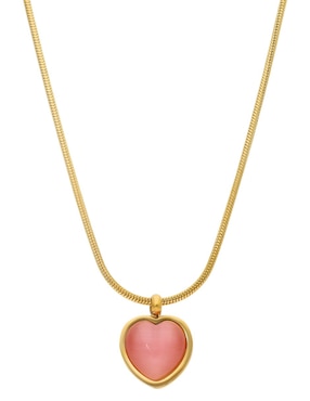 Collar con dije de corazón Nuvi