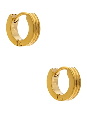 Aretes Nuvi con acabado brillante