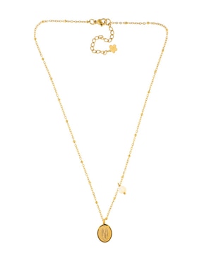Collar con dije ovalado Nuvi