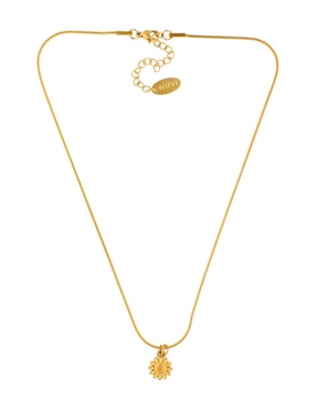 Collar con dije de flor Nuvi