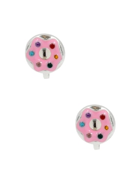 Aretes cortos de dona Claire´s