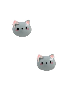Aretes de gato claire«s con acabado mate