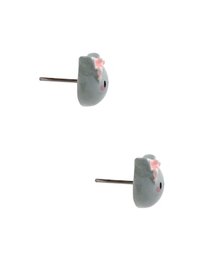 Aretes de gato claire«s con acabado mate