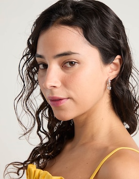 Set de aretes That's It con acabado brillante