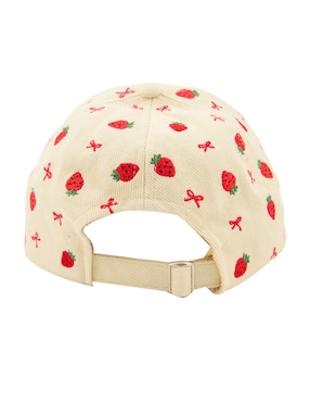 Gorra visera curva hebilla That's It para niña