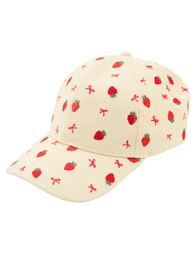 Gorra visera curva hebilla That's It para niña