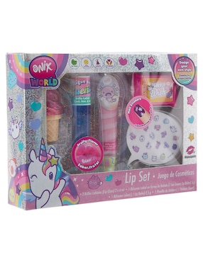 Set brillo labial Onix World brillante