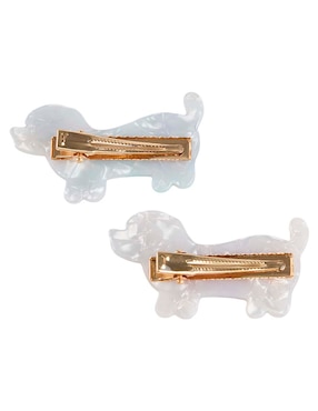 Set broche para cabello Piquenique con acabado brillante