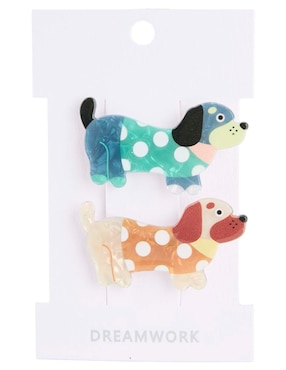 Set broche para cabello Piquenique con acabado brillante