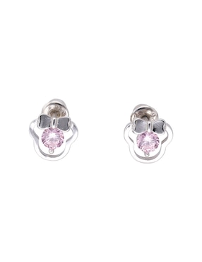 Aretes cortos In Season Jewelry de plata P 925 con acabado pulido