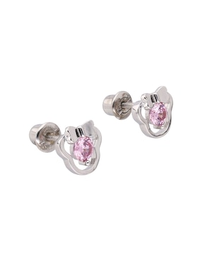 Aretes cortos In Season Jewelry de plata P 925 con acabado pulido