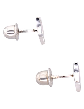 Aretes cortos de estrella In Season Jewelry de plata P 925 con acabado pulido