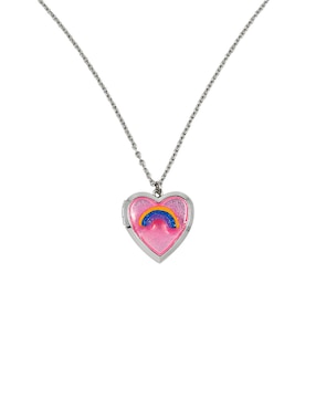 Collar con dije de corazón Claire´S