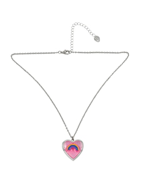 Collar con dije de corazón Claire´S